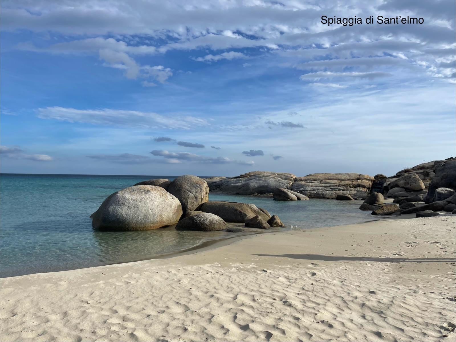 Punta Molentis beach Sardinië